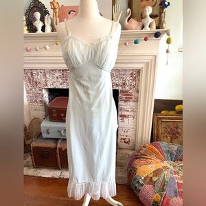 Vintage blue slip dress